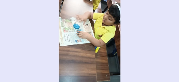 Dough making activity 